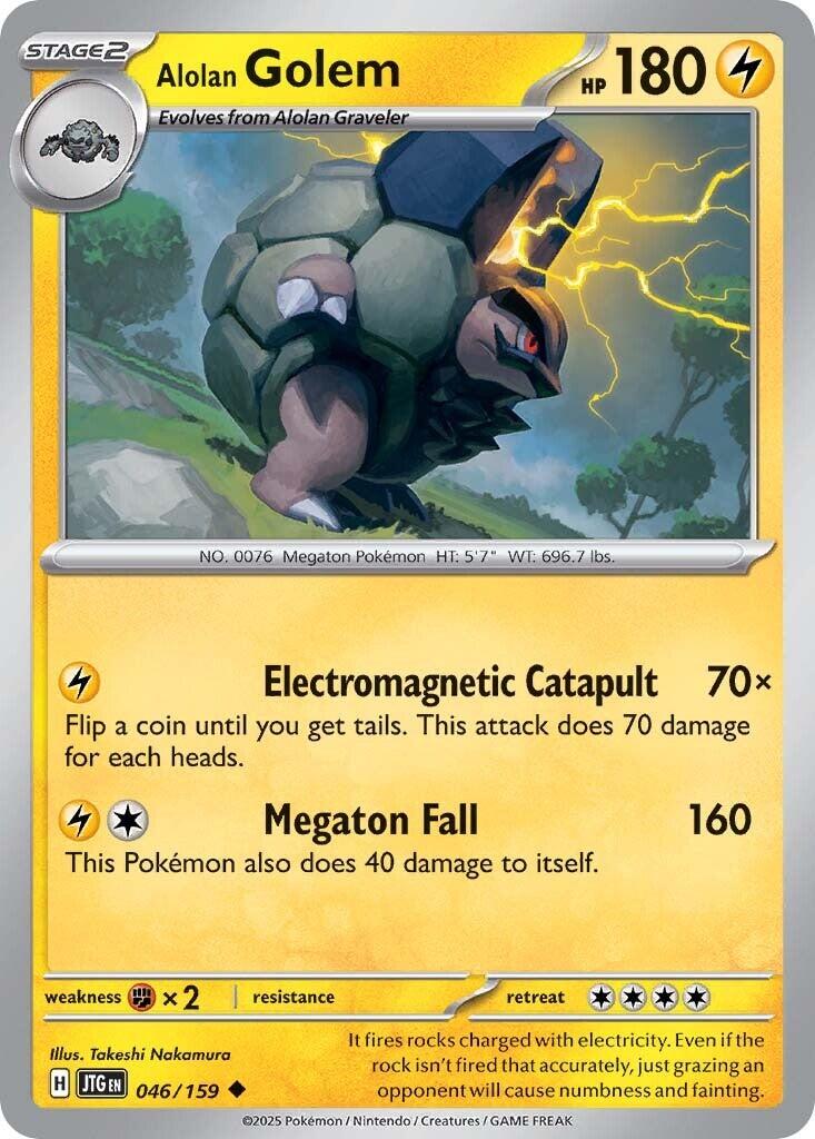 Alolan Golem (046/159) [Scarlet & Violet: Journey Together] | Exor Games Dartmouth
