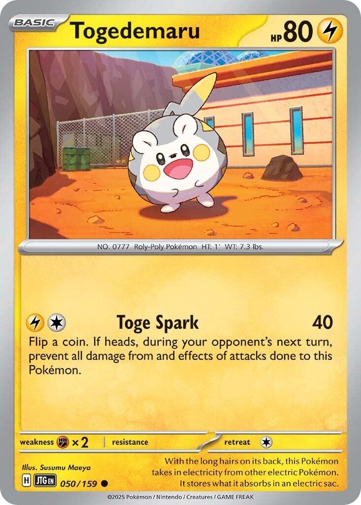 Togedemaru (050/159) [Scarlet & Violet: Journey Together] | Exor Games Dartmouth