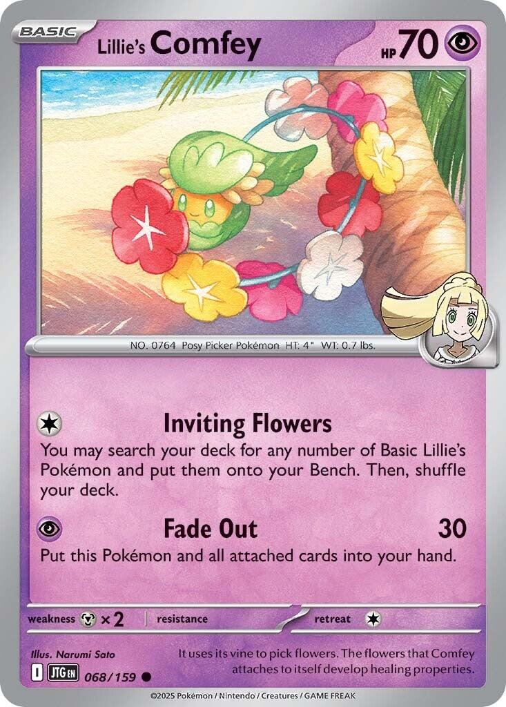 Lillie's Comfey (068/159) [Scarlet & Violet: Journey Together] | Exor Games Dartmouth
