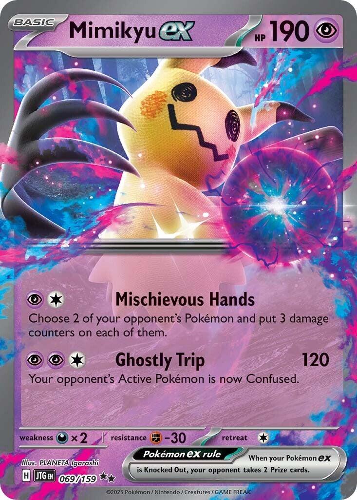 Mimikyu ex (069/159) [Scarlet & Violet: Journey Together] | Exor Games Dartmouth