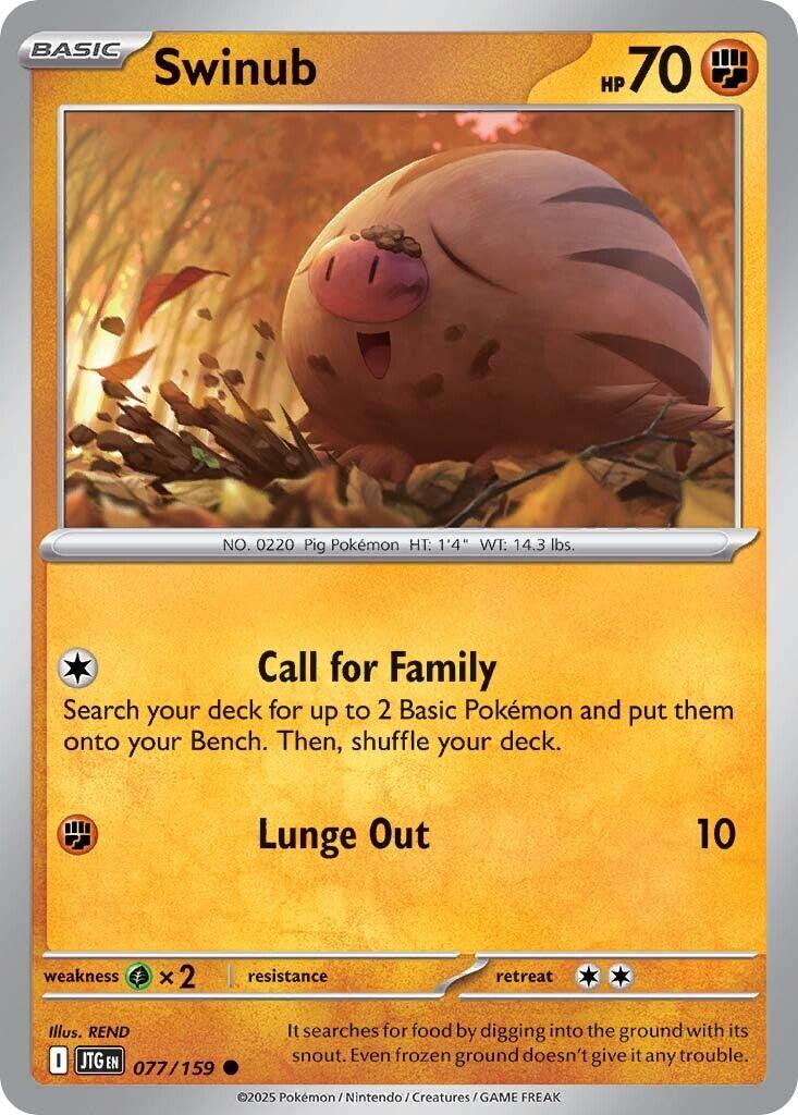 Swinub (077/159) [Scarlet & Violet: Journey Together] | Exor Games Dartmouth