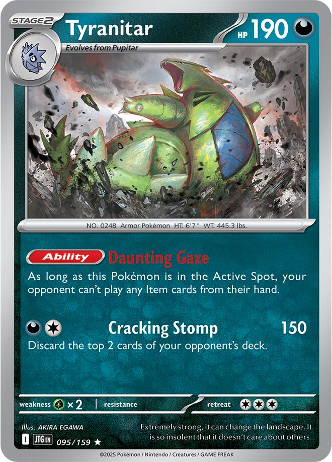 Tyranitar (095/159) [Scarlet & Violet: Journey Together] | Exor Games Dartmouth