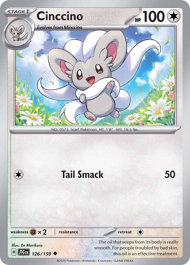 Cinccino (126/159) [Scarlet & Violet: Journey Together] | Exor Games Dartmouth