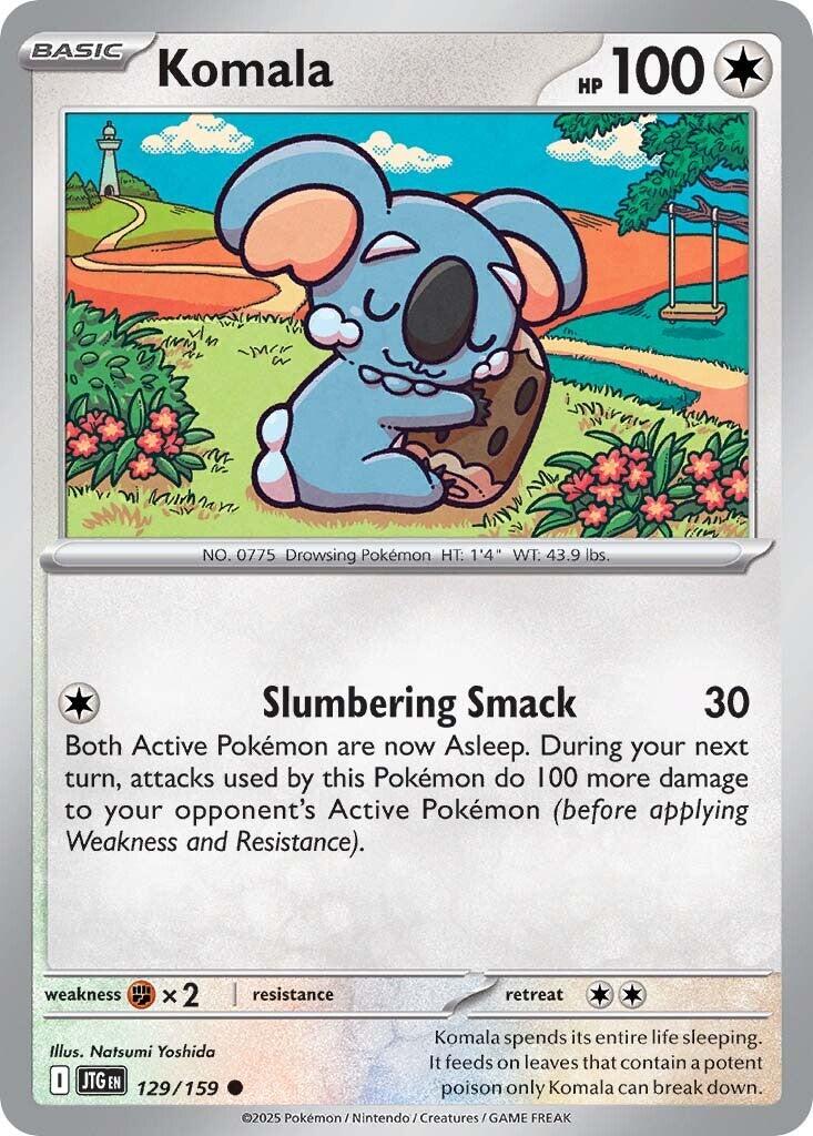 Komala (129/159) [Scarlet & Violet: Journey Together] | Exor Games Dartmouth