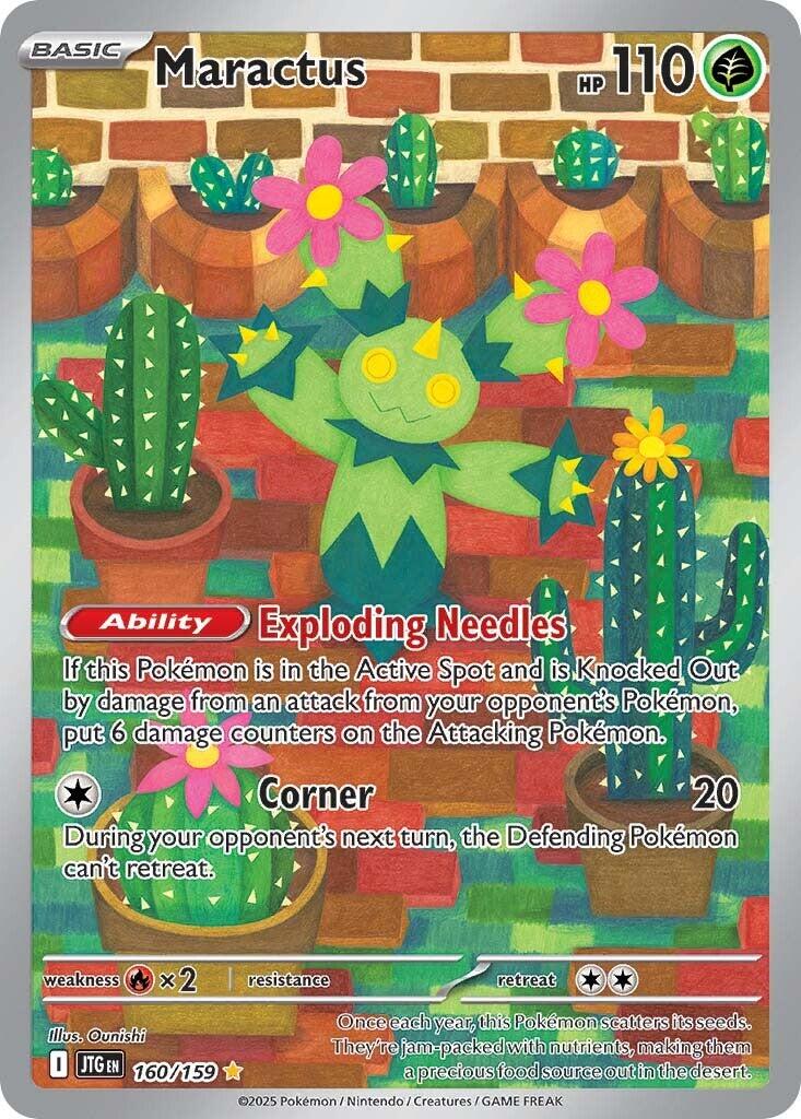 Maractus (160/159) [Scarlet & Violet: Journey Together] | Exor Games Dartmouth