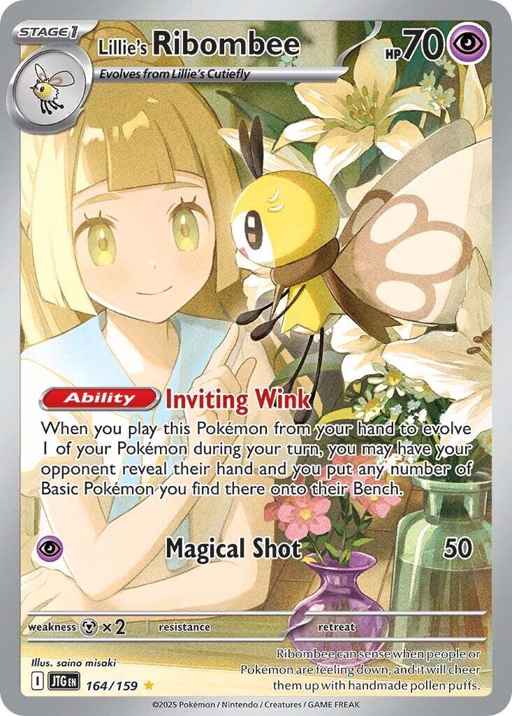 Lillie's Ribombee (164/159) [Scarlet & Violet: Journey Together] | Exor Games Dartmouth