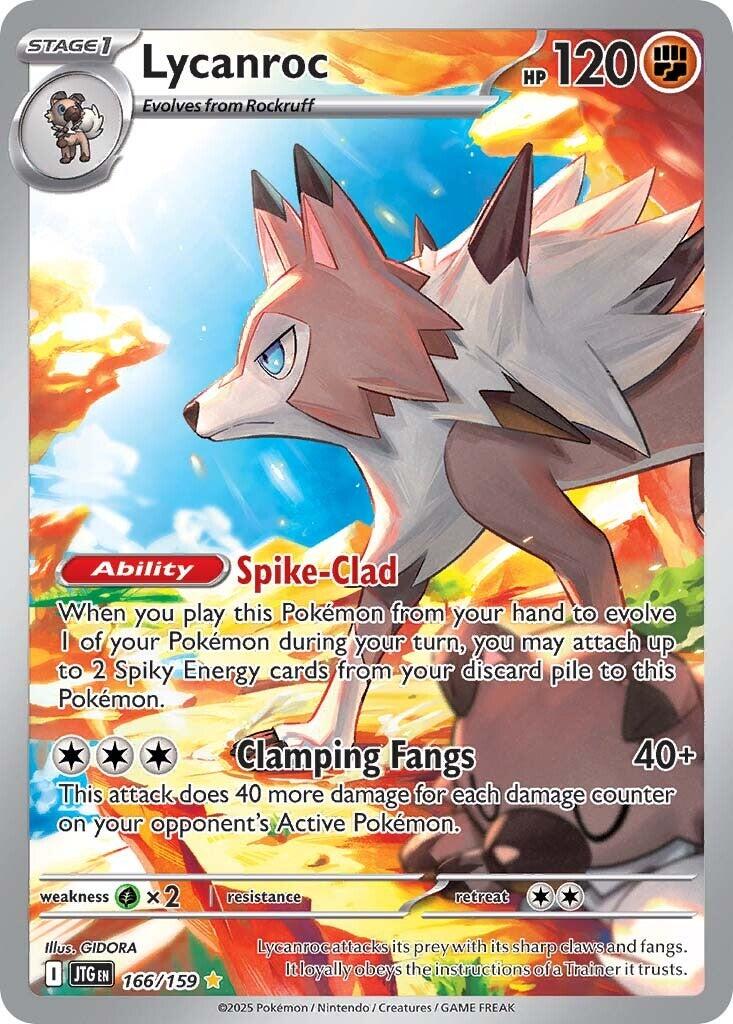 Lycanroc (166/159) [Scarlet & Violet: Journey Together] | Exor Games Dartmouth
