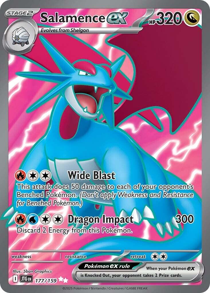 Salamence ex (177/159) [Scarlet & Violet: Journey Together] | Exor Games Dartmouth