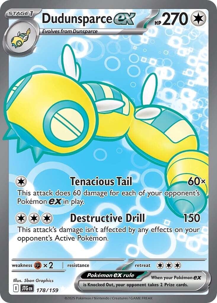 Dudunsparce ex (178/159) [Scarlet & Violet: Journey Together] | Exor Games Dartmouth