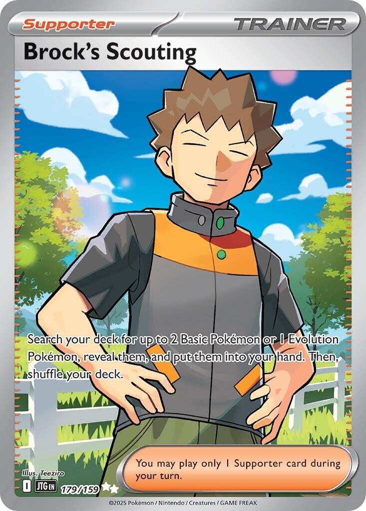 Brock's Scouting (179/159) [Scarlet & Violet: Journey Together] | Exor Games Dartmouth