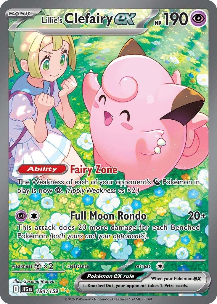 Lillie's Clefairy ex (184/159) [Scarlet & Violet: Journey Together] | Exor Games Dartmouth