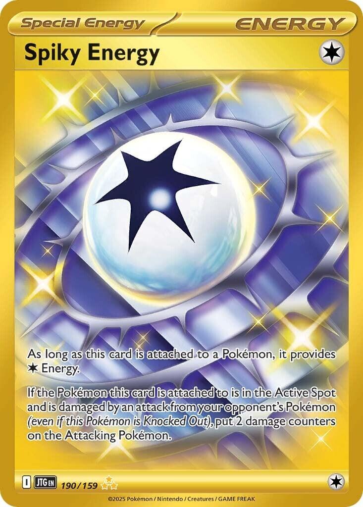 Spiky Energy (190/159) [Scarlet & Violet: Journey Together] | Exor Games Dartmouth