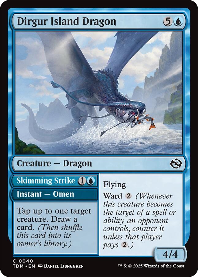 Dirgur Island Dragon [Tarkir: Dragonstorm] | Exor Games Dartmouth