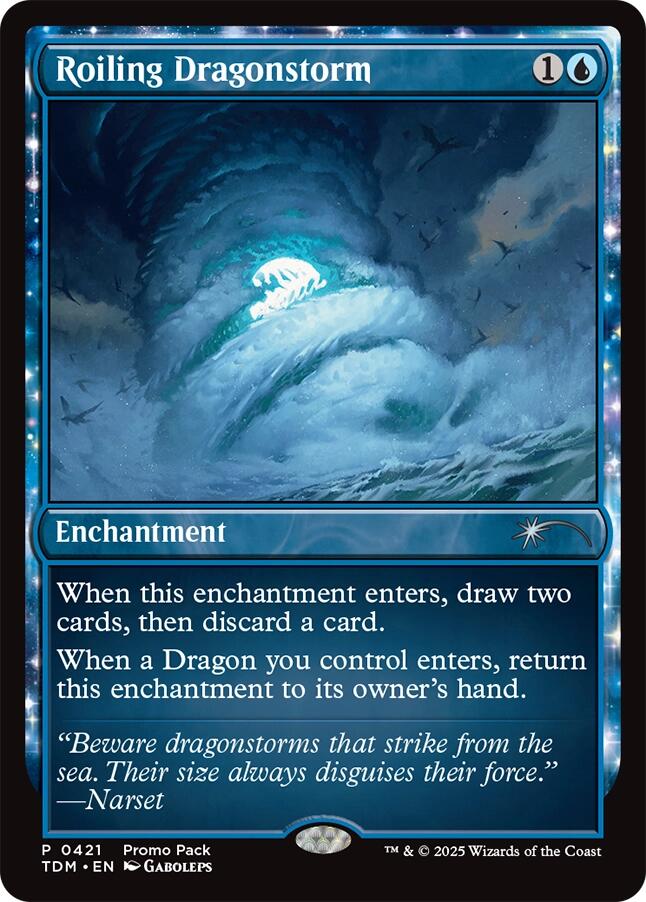 Roiling Dragonstorm [Tarkir: Dragonstorm Promos] | Exor Games Dartmouth