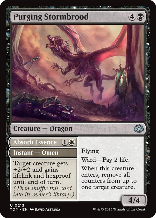 Purging Stormbrood [Tarkir: Dragonstorm] | Exor Games Dartmouth