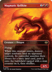 Magmatic Hellkite (Borderless) [Tarkir: Dragonstorm] | Exor Games Dartmouth