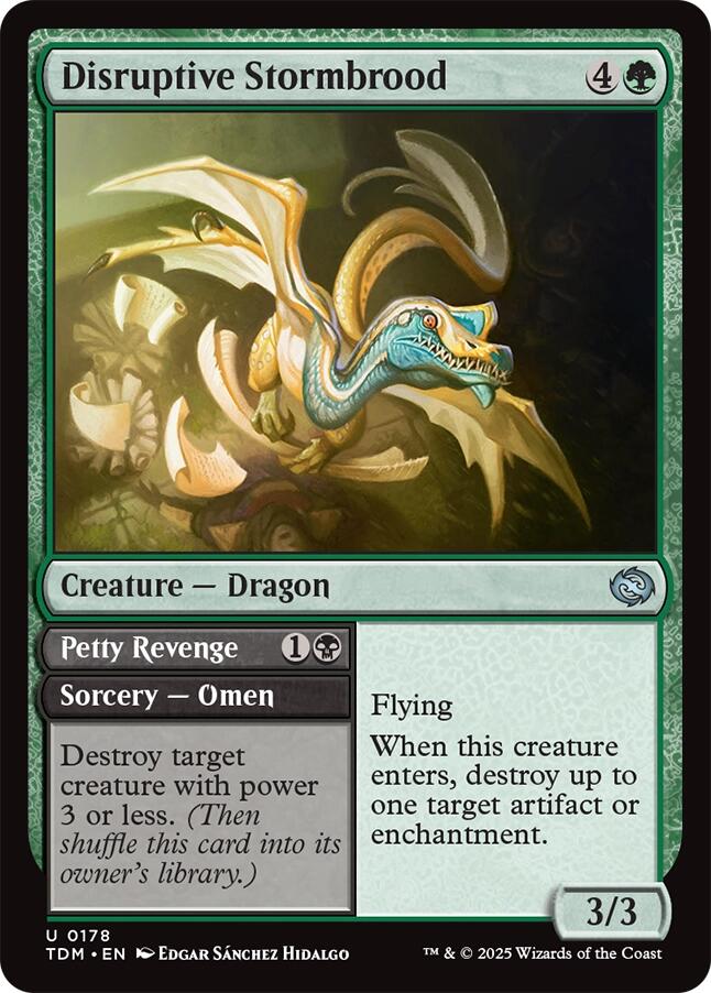 Disruptive Stormbrood [Tarkir: Dragonstorm] | Exor Games Dartmouth