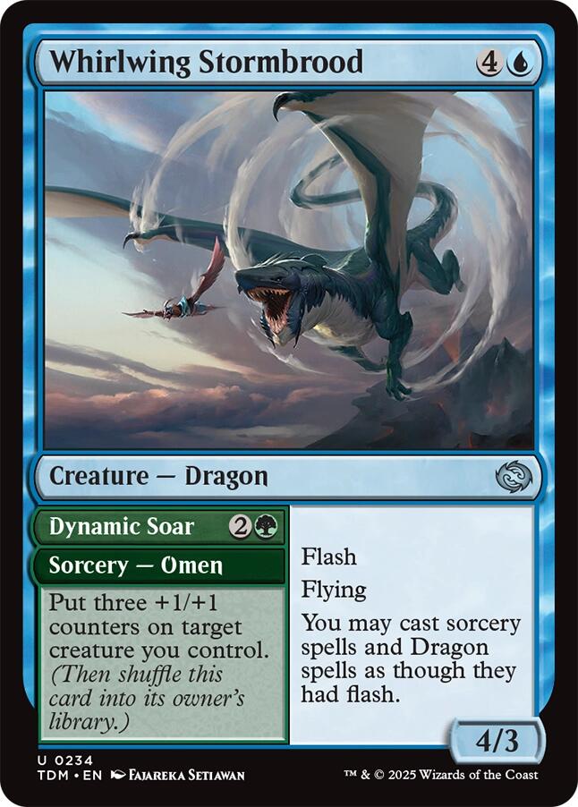 Whirlwing Stormbrood [Tarkir: Dragonstorm] | Exor Games Dartmouth