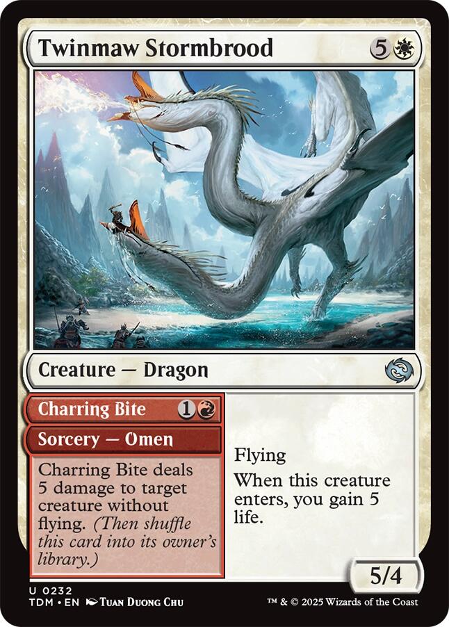 Twinmaw Stormbrood [Tarkir: Dragonstorm] | Exor Games Dartmouth