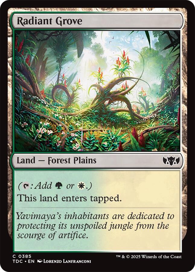 Radiant Grove [Tarkir: Dragonstorm Commander] | Exor Games Dartmouth