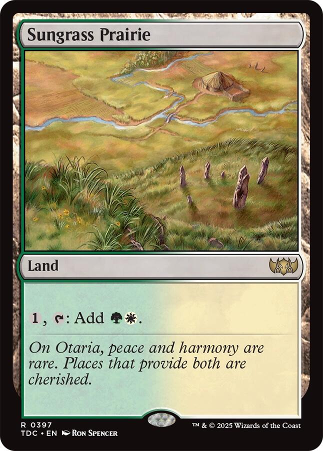 Sungrass Prairie [Tarkir: Dragonstorm Commander] | Exor Games Dartmouth