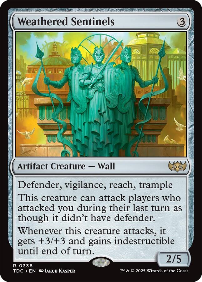 Weathered Sentinels [Tarkir: Dragonstorm Commander] | Exor Games Dartmouth