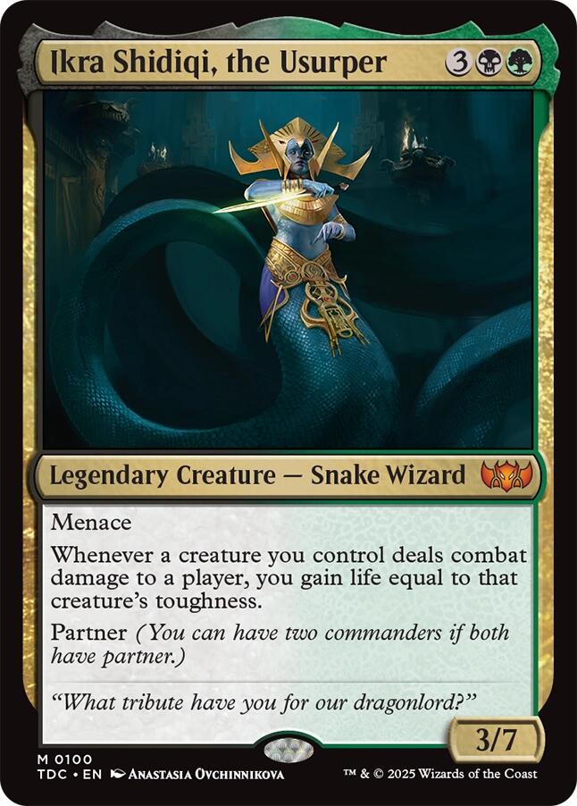 Ikra Shidiqi, the Usurper [Tarkir: Dragonstorm Commander] | Exor Games Dartmouth