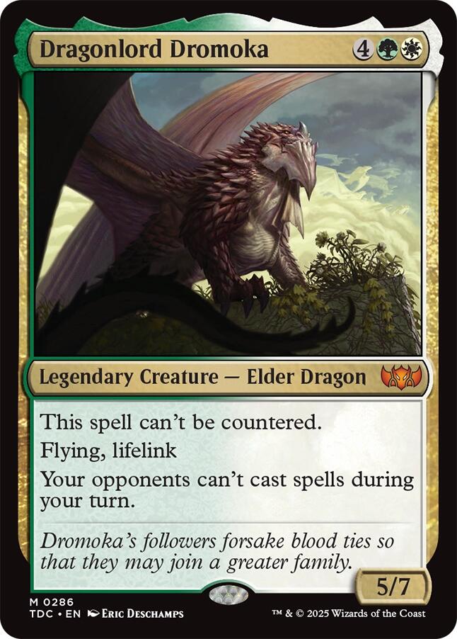 Dragonlord Dromoka [Tarkir: Dragonstorm Commander] | Exor Games Dartmouth