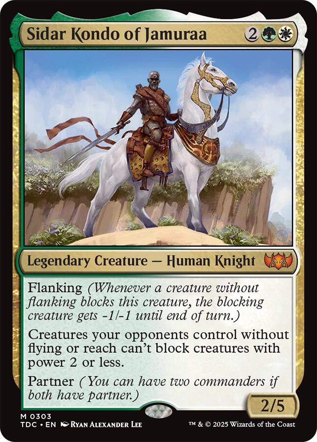 Sidar Kondo of Jamuraa [Tarkir: Dragonstorm Commander] | Exor Games Dartmouth