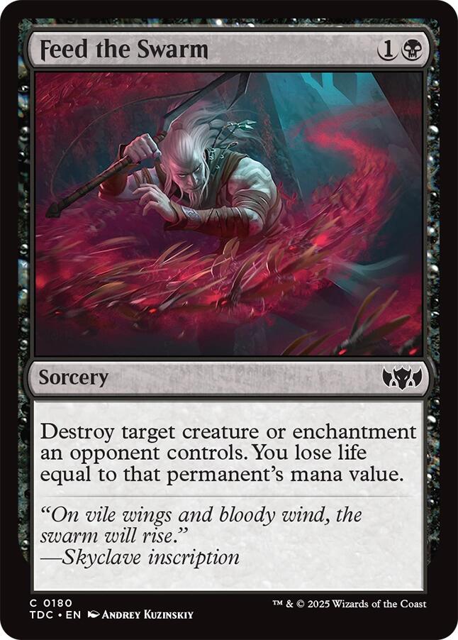 Feed the Swarm [Tarkir: Dragonstorm Commander] | Exor Games Dartmouth