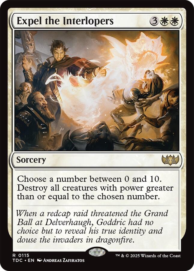 Expel the Interlopers [Tarkir: Dragonstorm Commander] | Exor Games Dartmouth