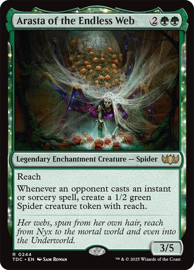 Arasta of the Endless Web [Tarkir: Dragonstorm Commander] | Exor Games Dartmouth