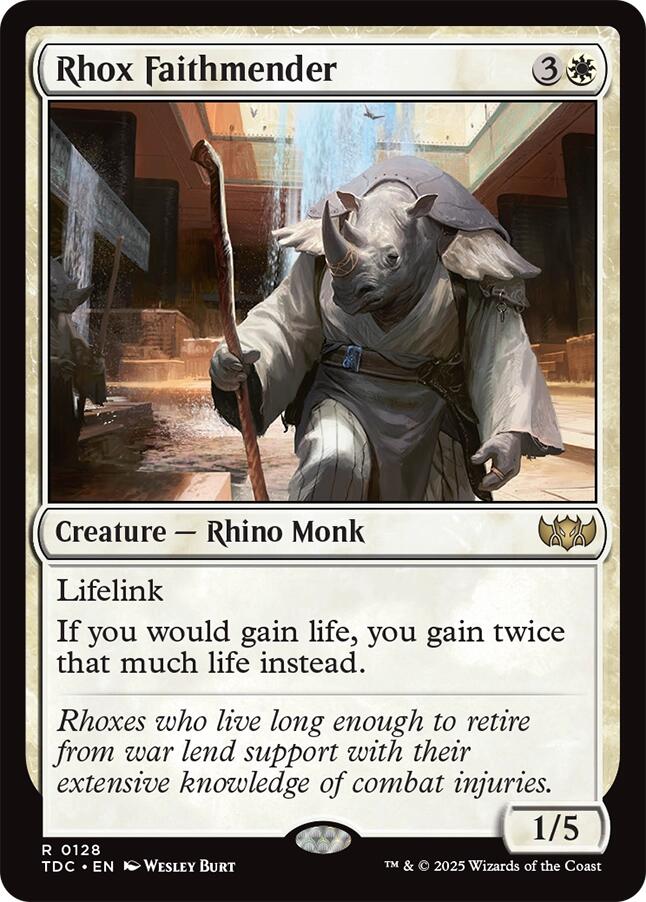 Rhox Faithmender [Tarkir: Dragonstorm Commander] | Exor Games Dartmouth