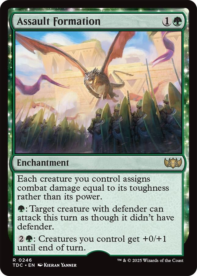 Assault Formation [Tarkir: Dragonstorm Commander] | Exor Games Dartmouth