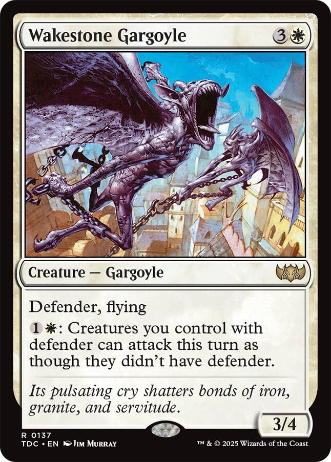 Wakestone Gargoyle [Tarkir: Dragonstorm Commander] | Exor Games Dartmouth
