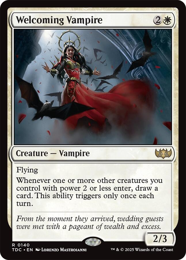 Welcoming Vampire [Tarkir: Dragonstorm Commander] | Exor Games Dartmouth
