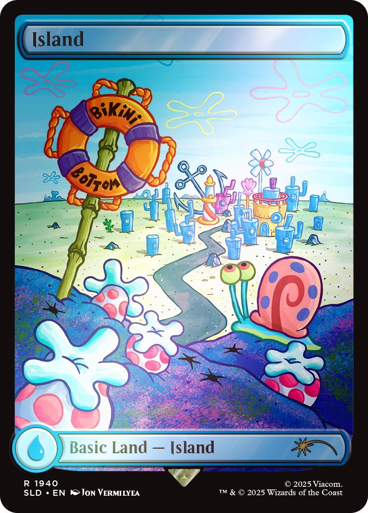 Island (1940) (Rainbow Foil) [Secret Lair Drop Series] | Exor Games Dartmouth