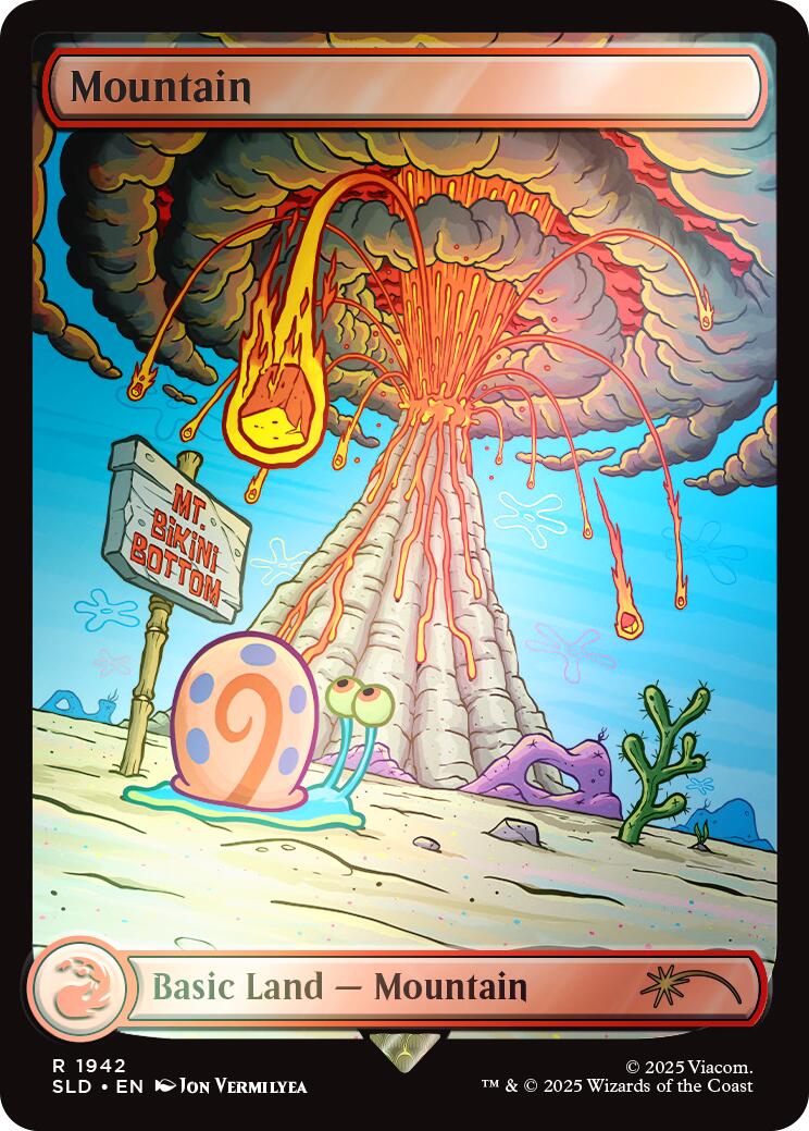 Mountain (1942) (Rainbow Foil) [Secret Lair Drop Series] | Exor Games Dartmouth