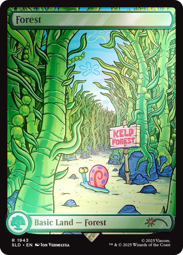 Forest (1943) (Rainbow Foil) [Secret Lair Drop Series] | Exor Games Dartmouth