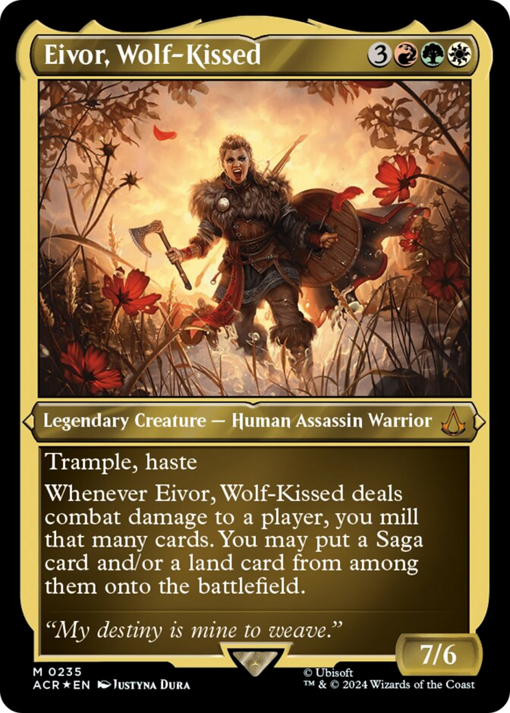 Eivor, Wolf-Kissed (Foil Etched) [Assassin's Creed] | Exor Games Dartmouth