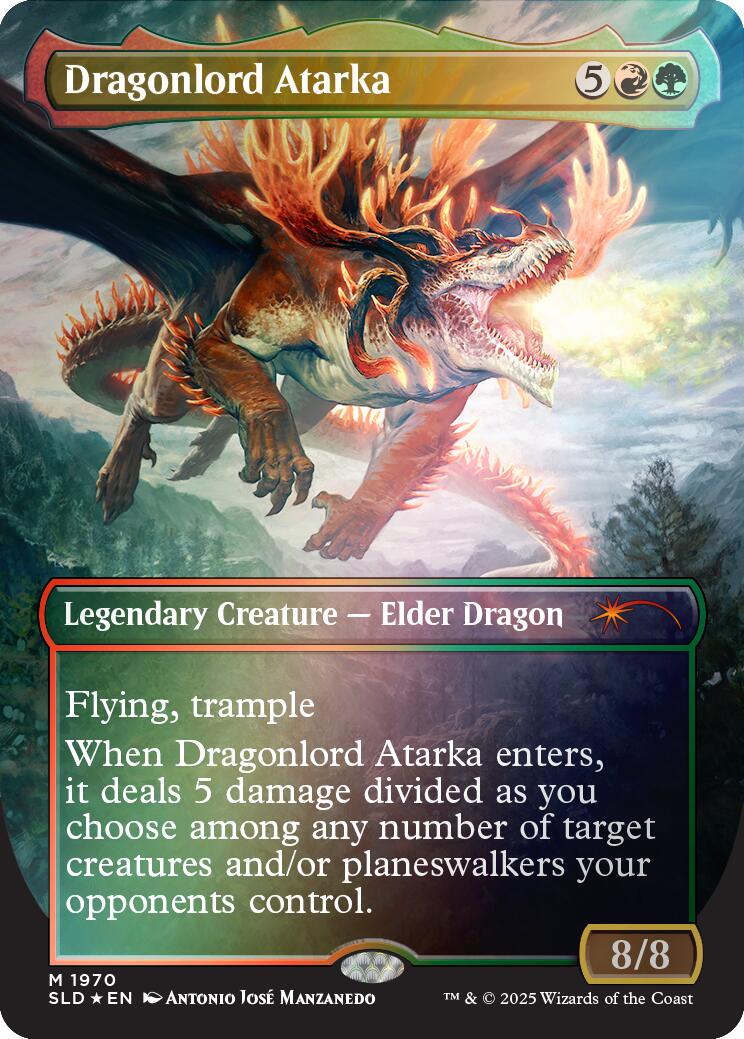 Dragonlord Atarka (Rainbow Foil) [Secret Lair Drop Series] | Exor Games Dartmouth