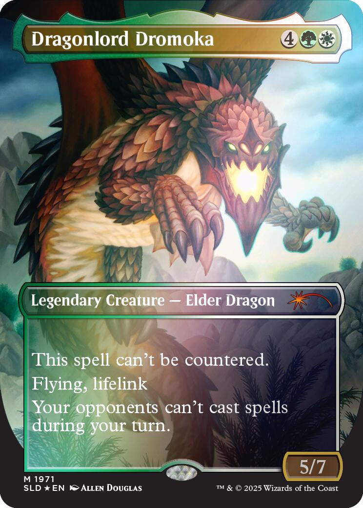 Dragonlord Dromoka (Rainbow Foil) [Secret Lair Drop Series] | Exor Games Dartmouth