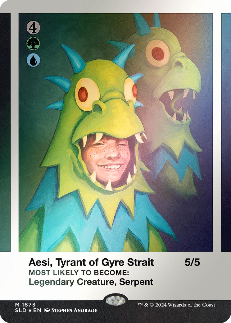 Aesi, Tyrant of Gyre Strait (Rainbow Foil) [Secret Lair Drop Series] | Exor Games Dartmouth