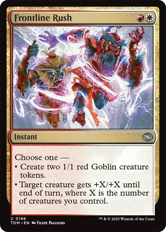 Frontline Rush [Tarkir: Dragonstorm] | Exor Games Dartmouth