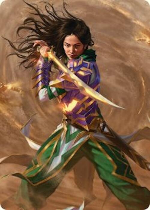 Descendant of Storms Art Card (2/54) [Tarkir: Dragonstorm Art Series] | Exor Games Dartmouth