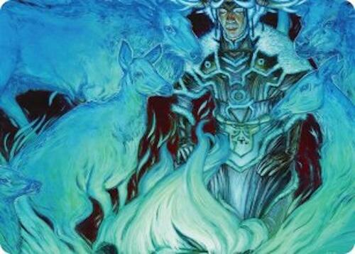 Unending Whisper Art Card (9/54) [Tarkir: Dragonstorm Art Series] | Exor Games Dartmouth