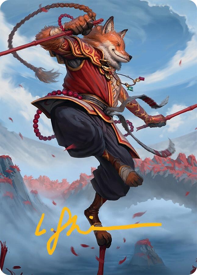 Equilibrium Adept Art Card (16/54) (Gold-Stamped Signature) [Tarkir: Dragonstorm Art Series] | Exor Games Dartmouth