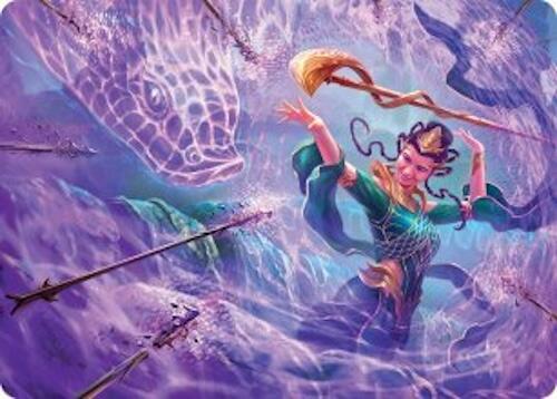 Snakeskin Veil Art Card (19/54) [Tarkir: Dragonstorm Art Series] | Exor Games Dartmouth