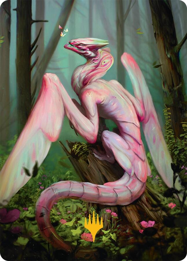 Bloomvine Regent Art Card (46/54) (Gold-Stamped) [Tarkir: Dragonstorm Art Series] | Exor Games Dartmouth