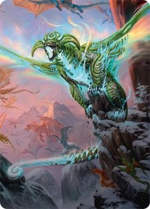 Ureni of the Unwritten Art Card (51/54) [Tarkir: Dragonstorm Art Series] | Exor Games Dartmouth